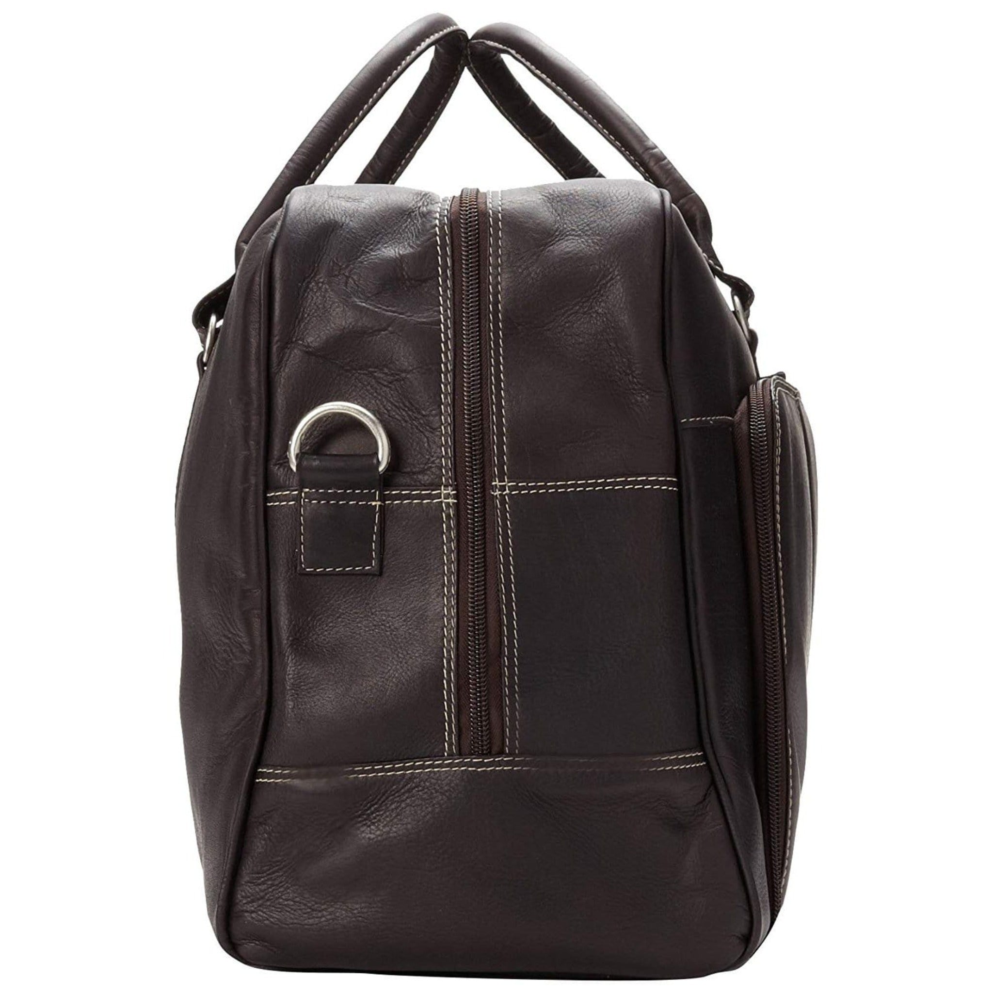 Las Vegas Leather Weekender Bag - Image 6