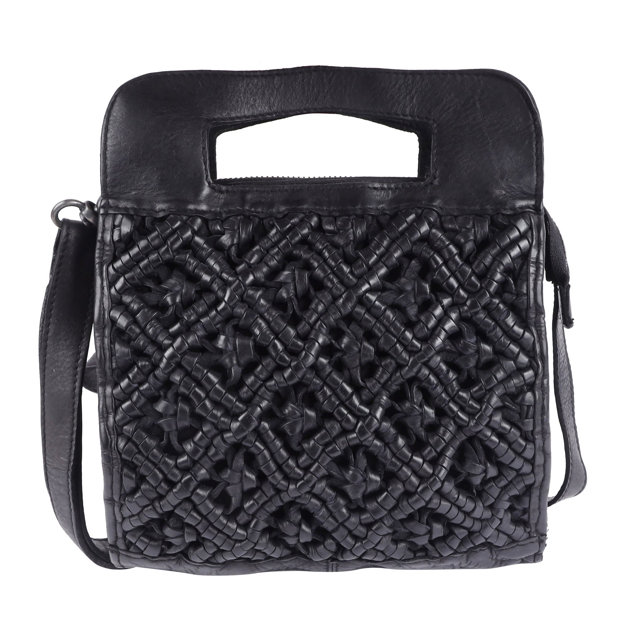 Tess Leather Crossbody Bag - Image 9