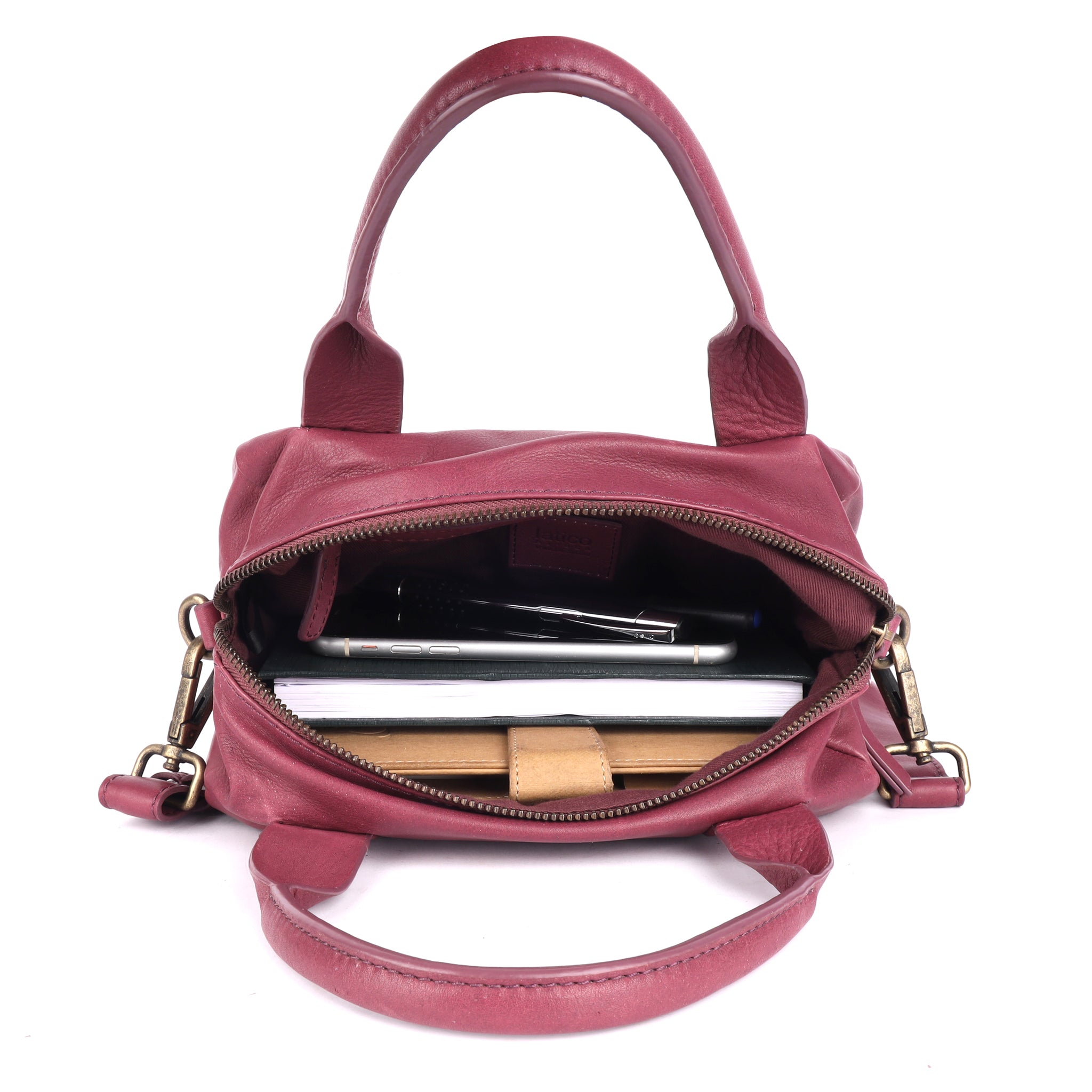Billie Leather Crossbody Bag - Image 9