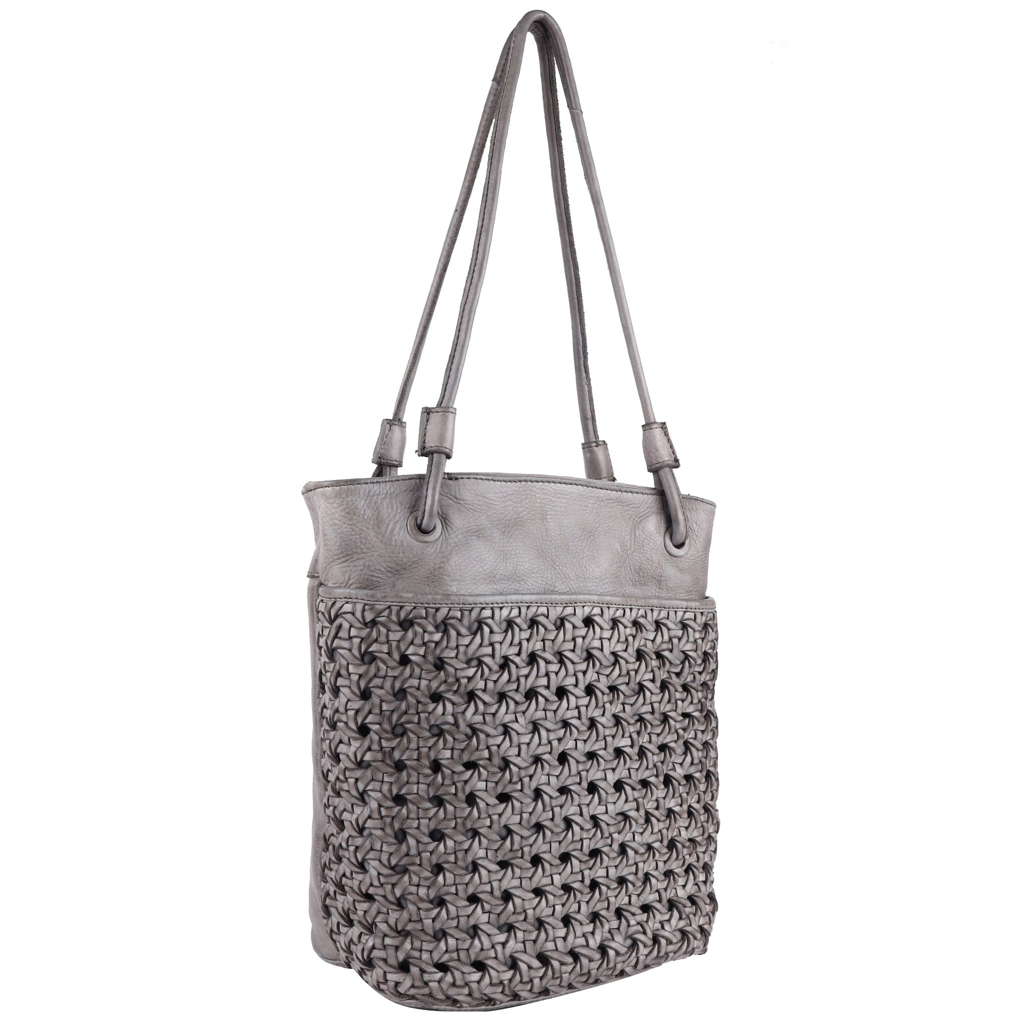 Clover Leather Tote Bag - Image 4