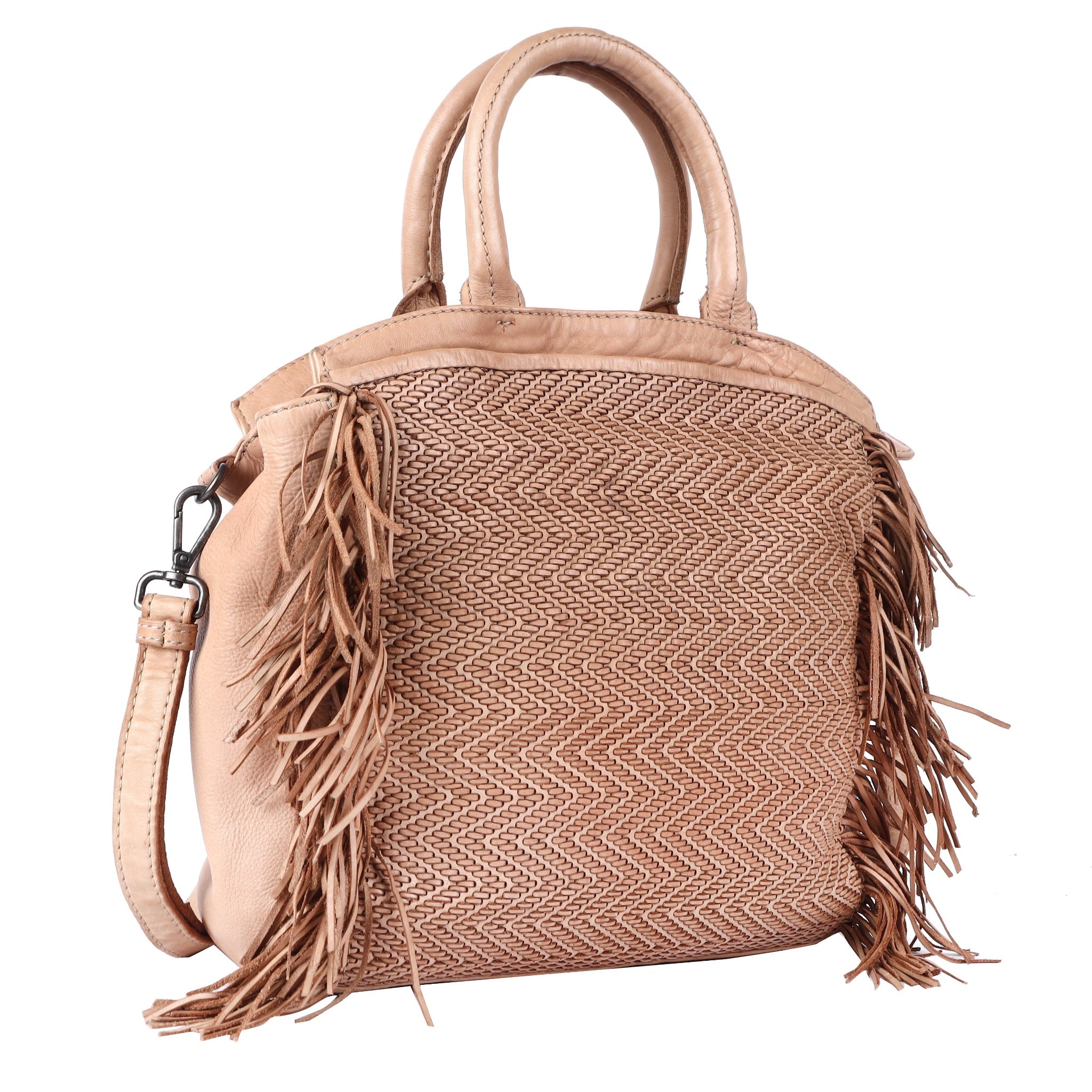 Grit Leather Crossbody Bag - Image 7