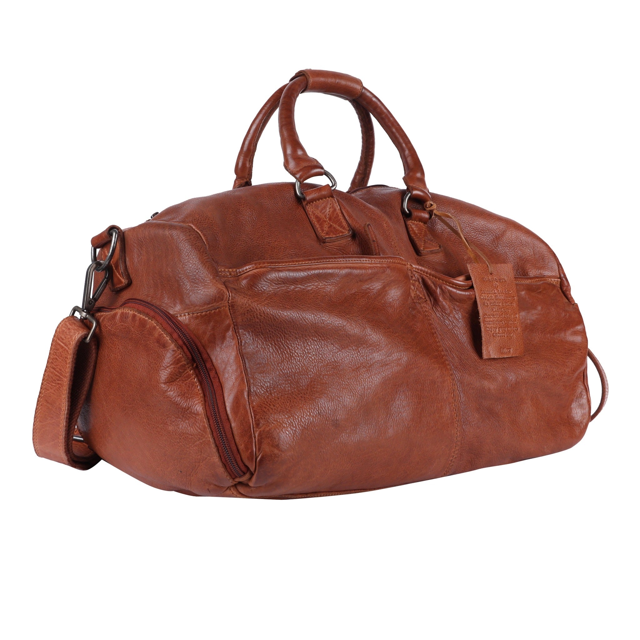 Charleston Leather Duffel Bag - Image 4