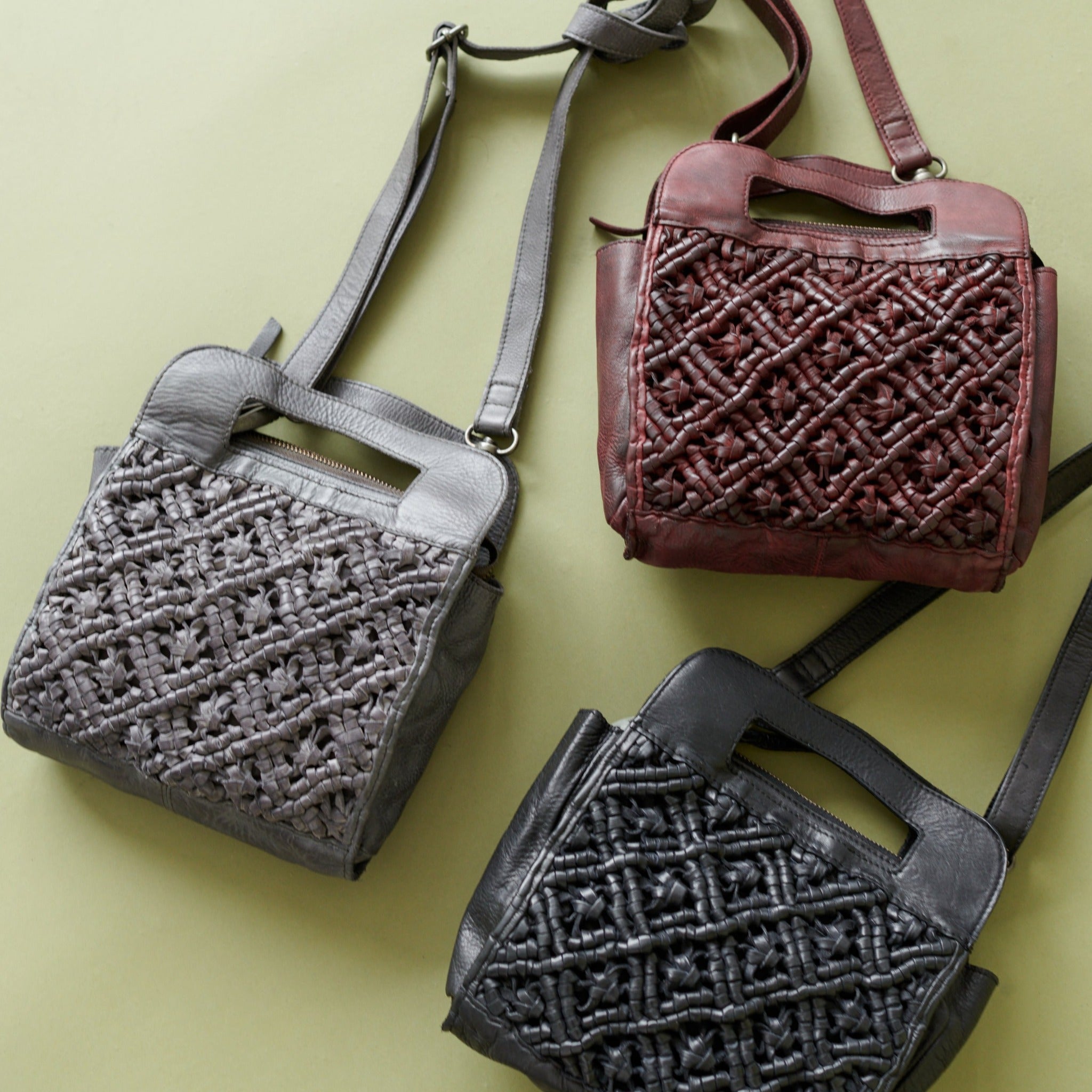 Tess Leather Crossbody Bag - Image 7