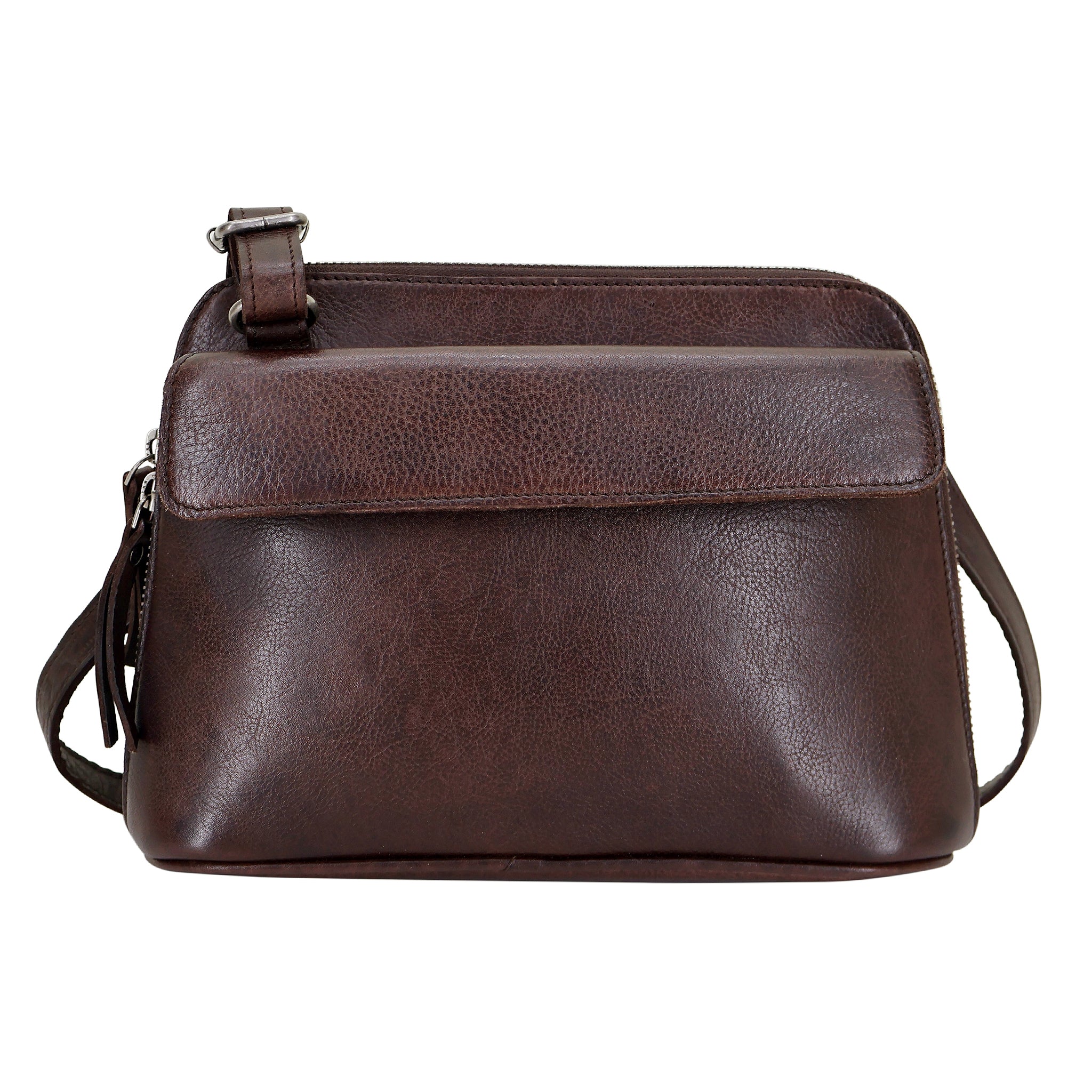Luna Leather Crossbody Bag - Image 6