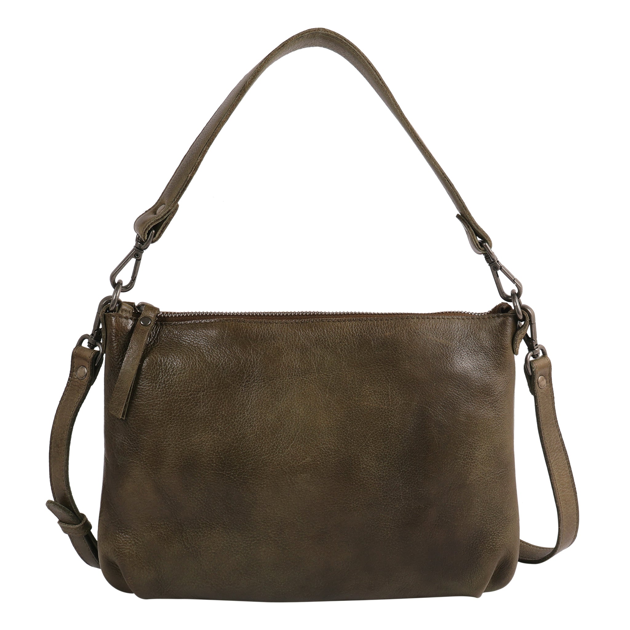 Stevie Leather Crossbody Bag - Image 10