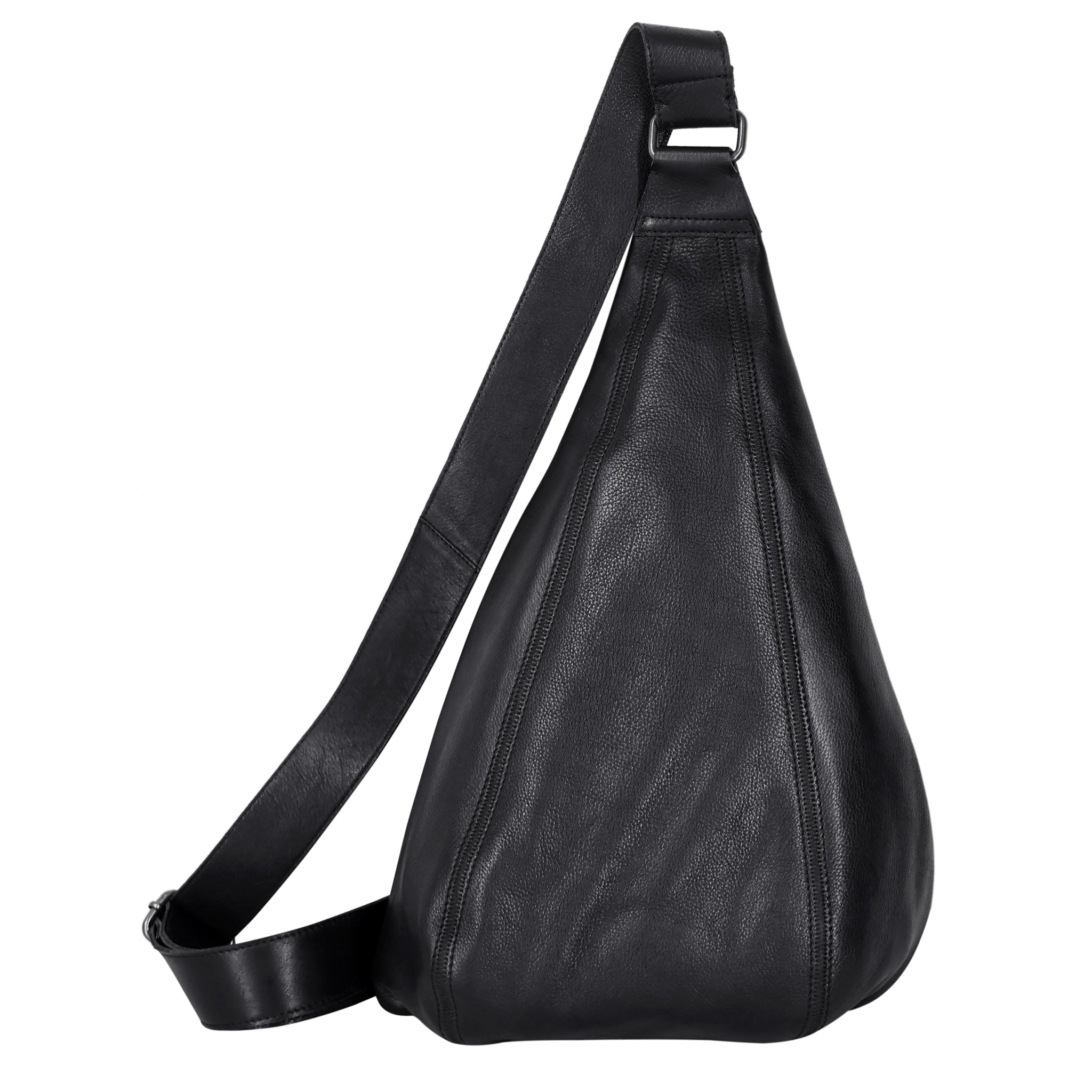 Hippie Leather Sling Bag - Image 9