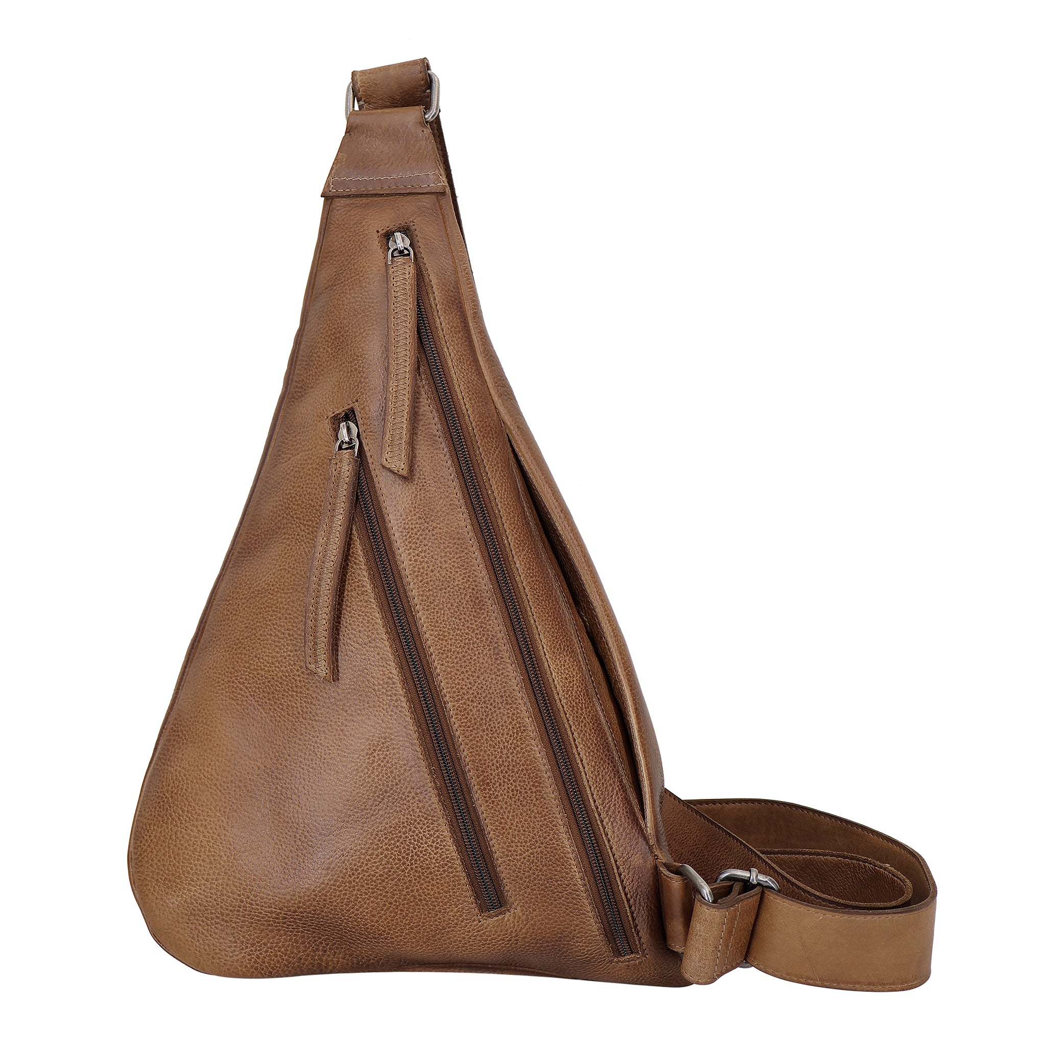 Hippie Leather Sling Bag - Image 4