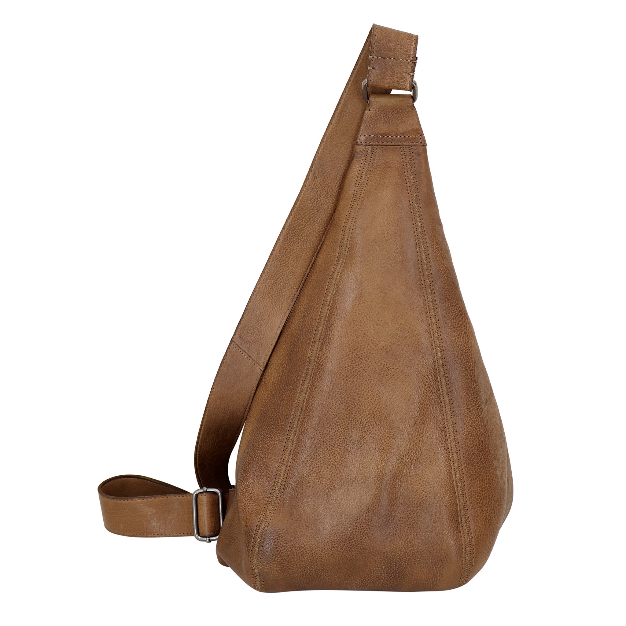Hippie Leather Sling Bag - Image 2