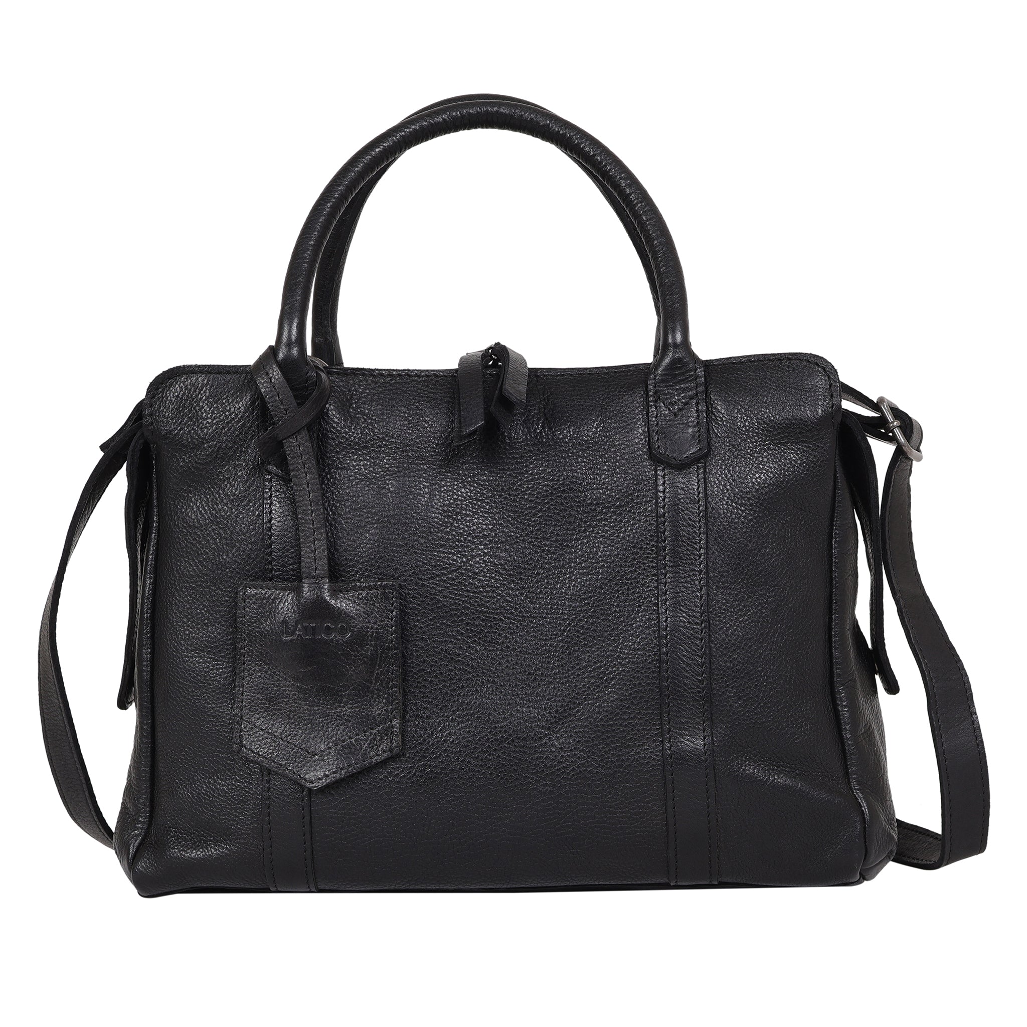 James Leather Crossbody Bag