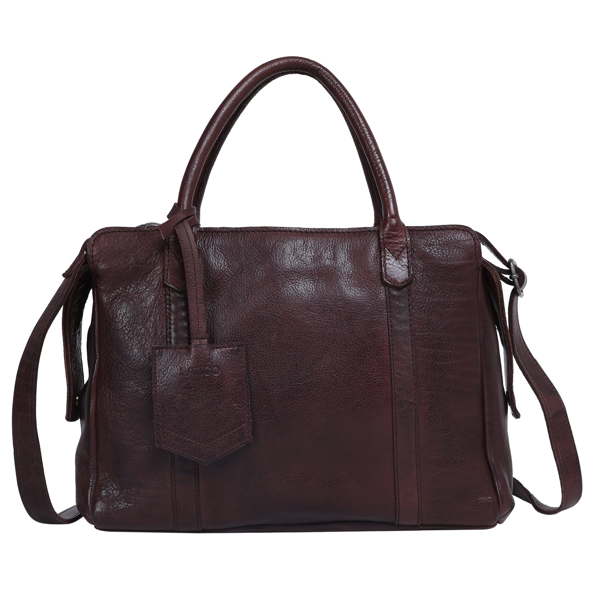 James Leather Crossbody Bag - Image 4
