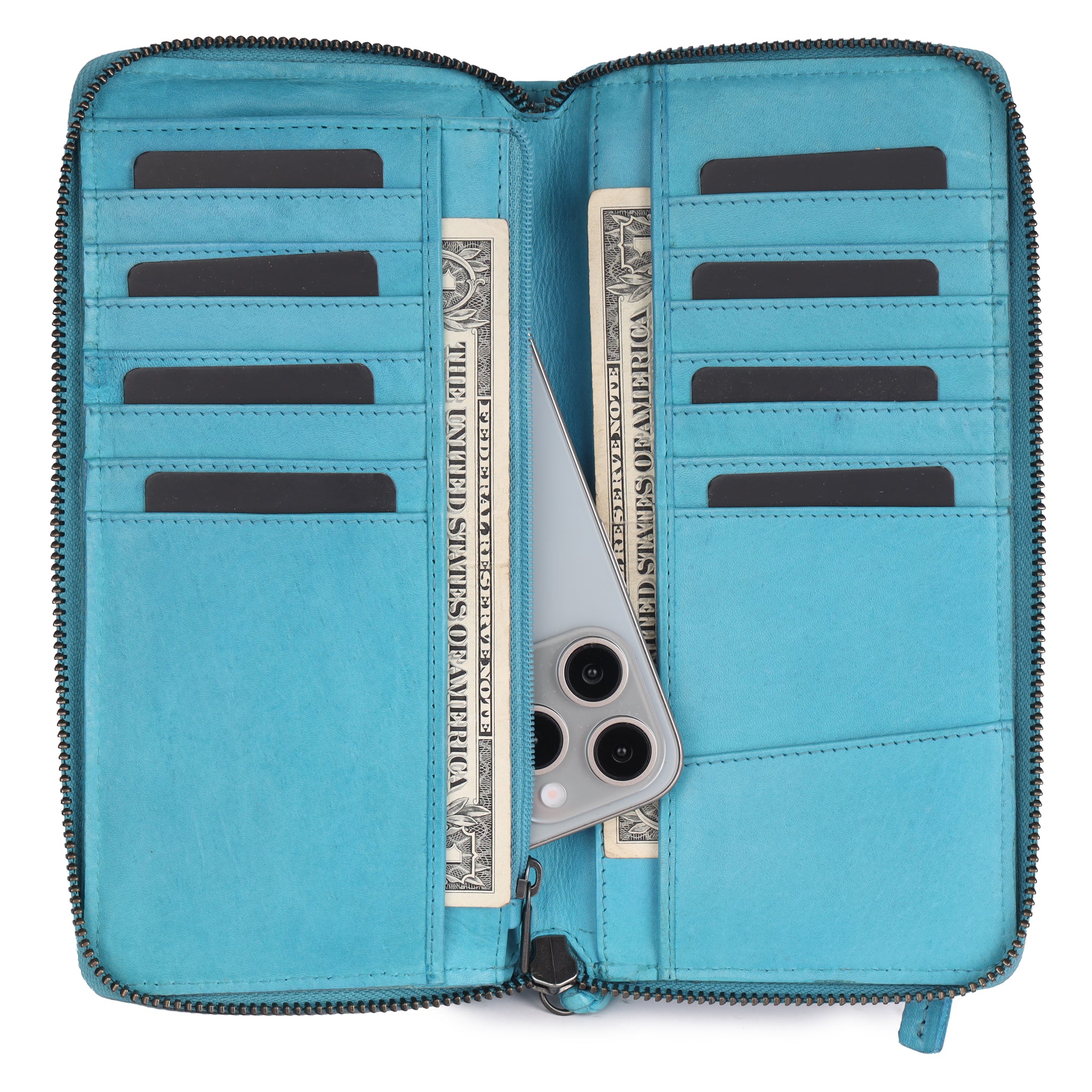 Talulah Leather Wallet - Image 2