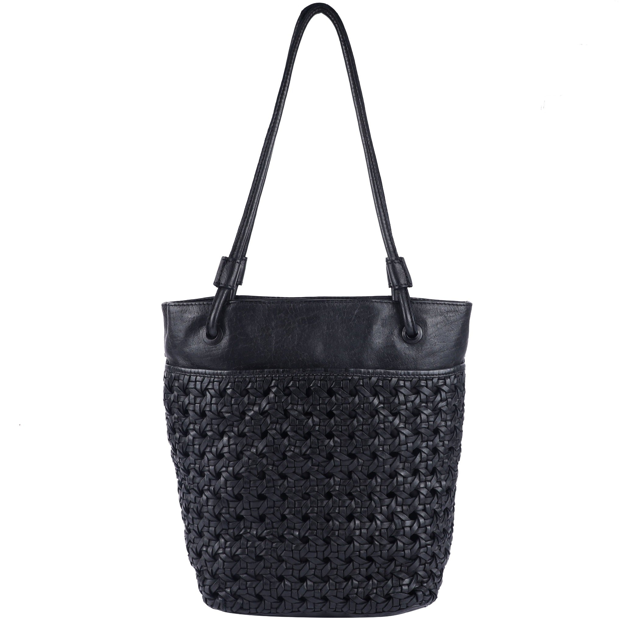 Clover Leather Tote Bag - Image 6
