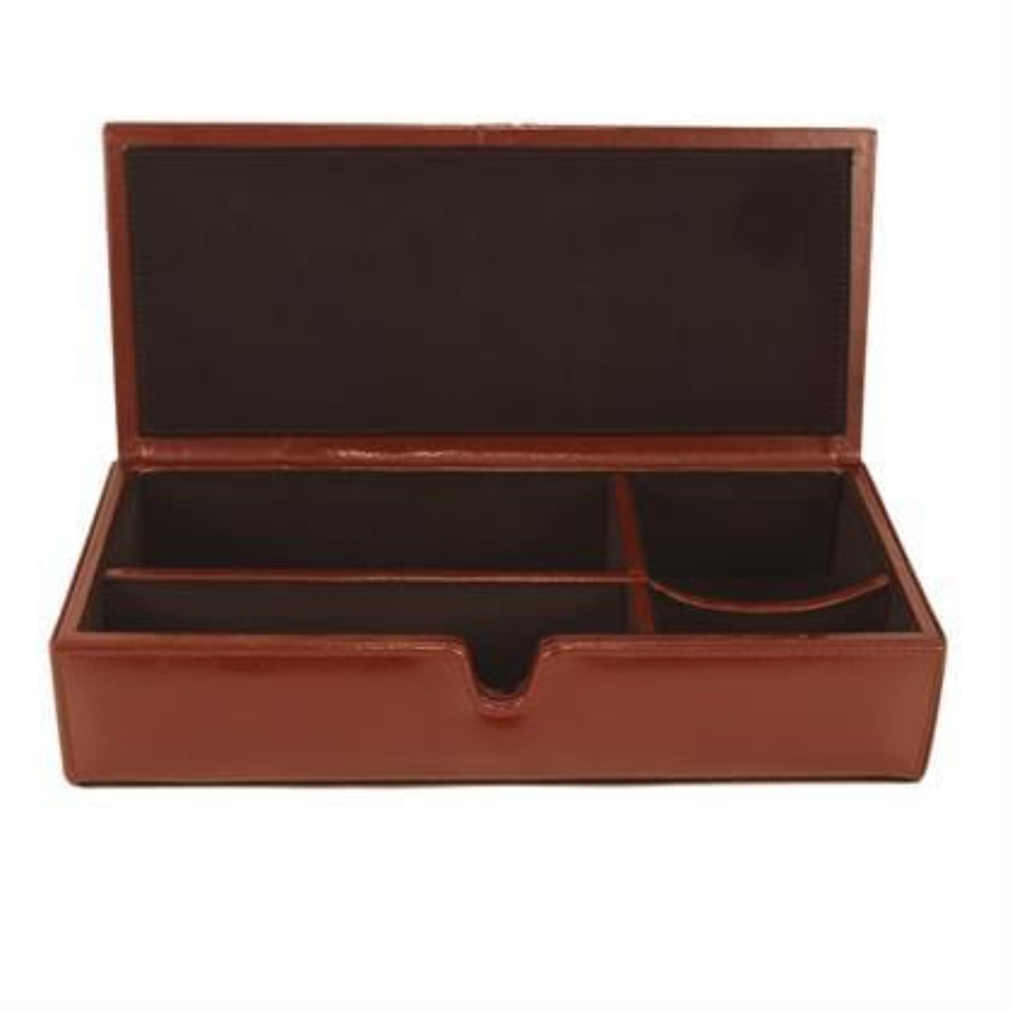 Large Leather Desk Box - Image 2