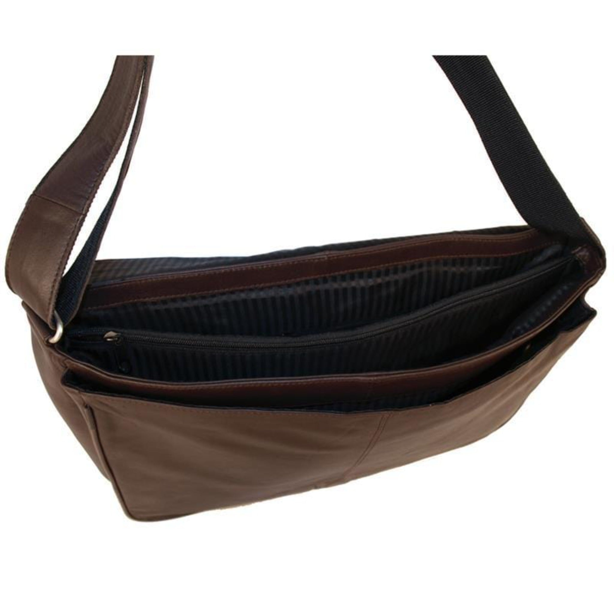 Yellowstone Leather Laptop Messenger Bag - Image 2