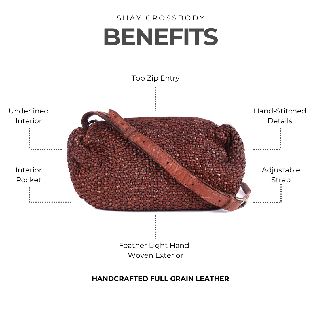 Shay Leather Crossbody Bag - Image 3