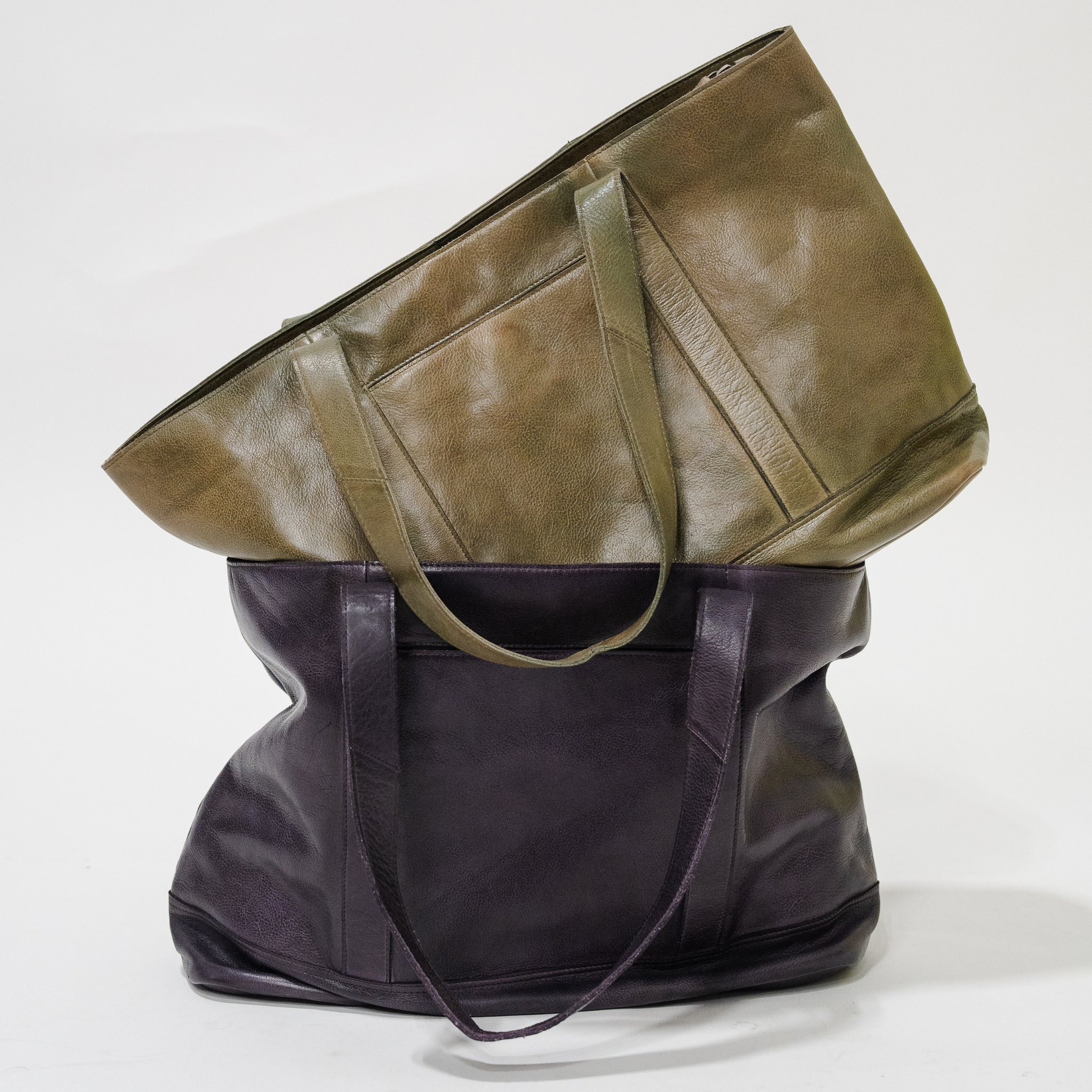 Carmen Leather Tote - Image 11