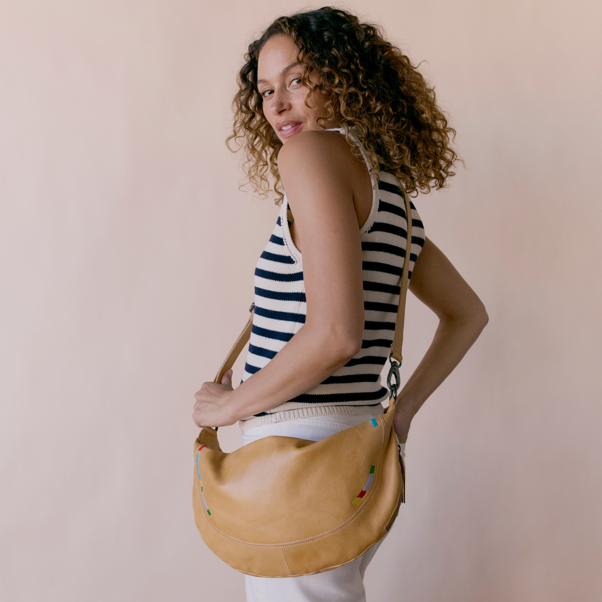 Haven Leather Sling Bag - Image 6
