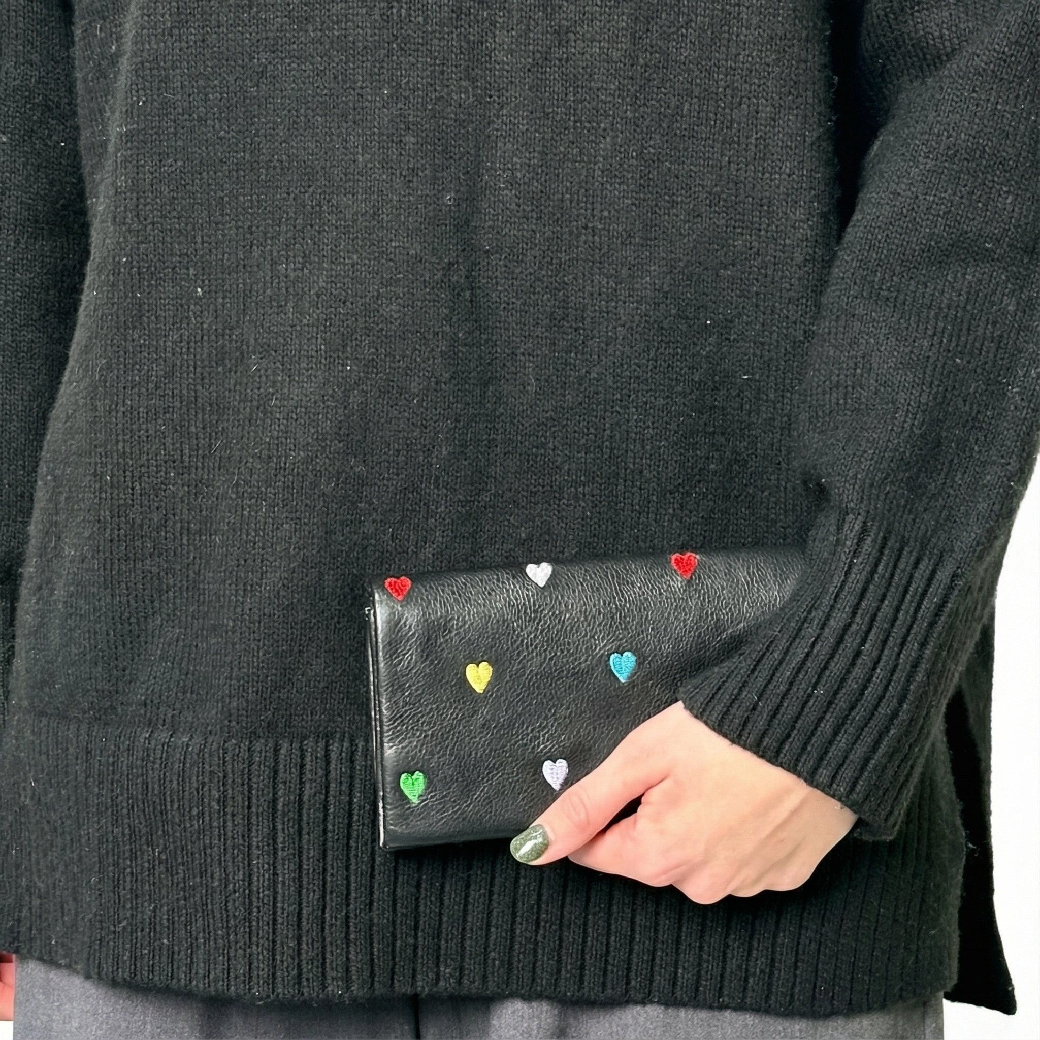 Eloise Heart Leather Wallet - Image 3