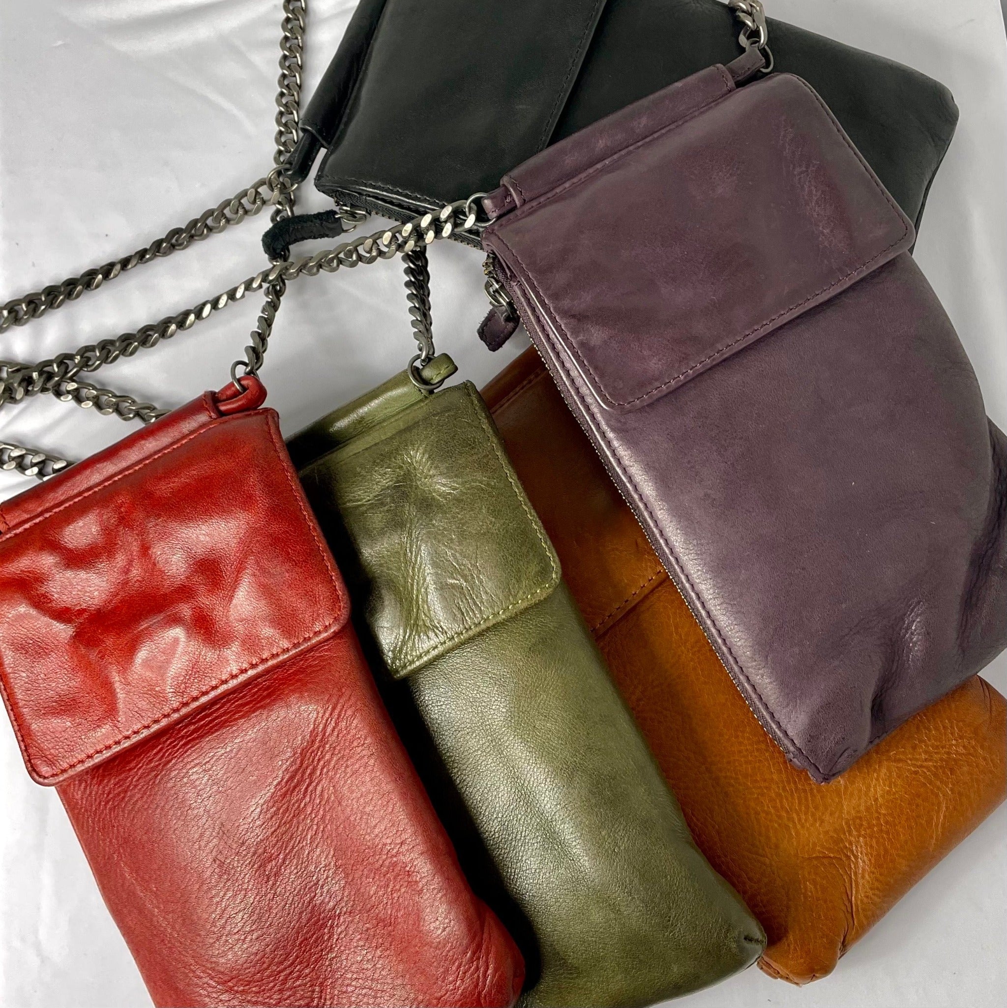Tati Leather Crossbody Bag - Image 10
