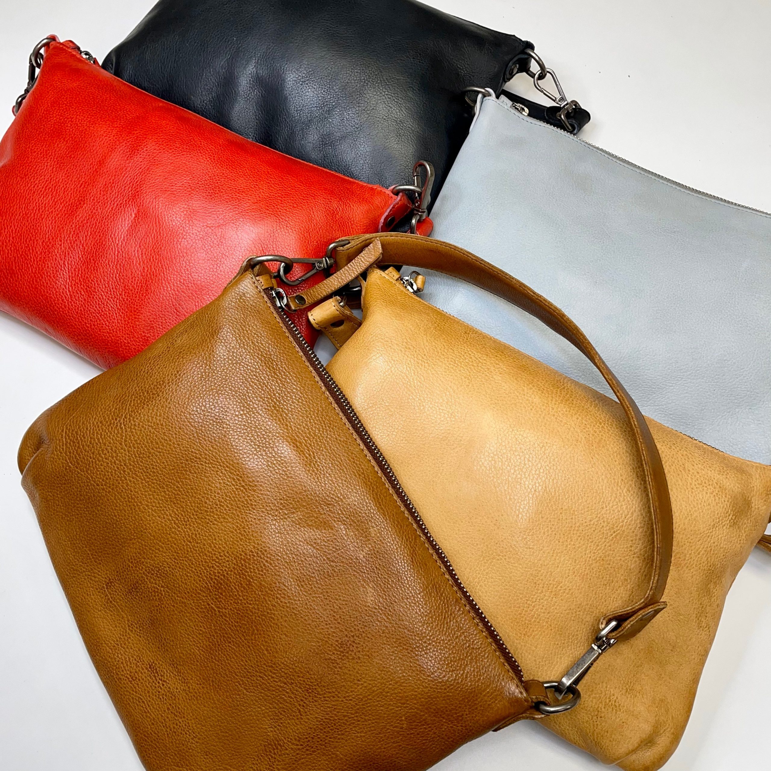 Stevie Leather Crossbody Bag - Image 16