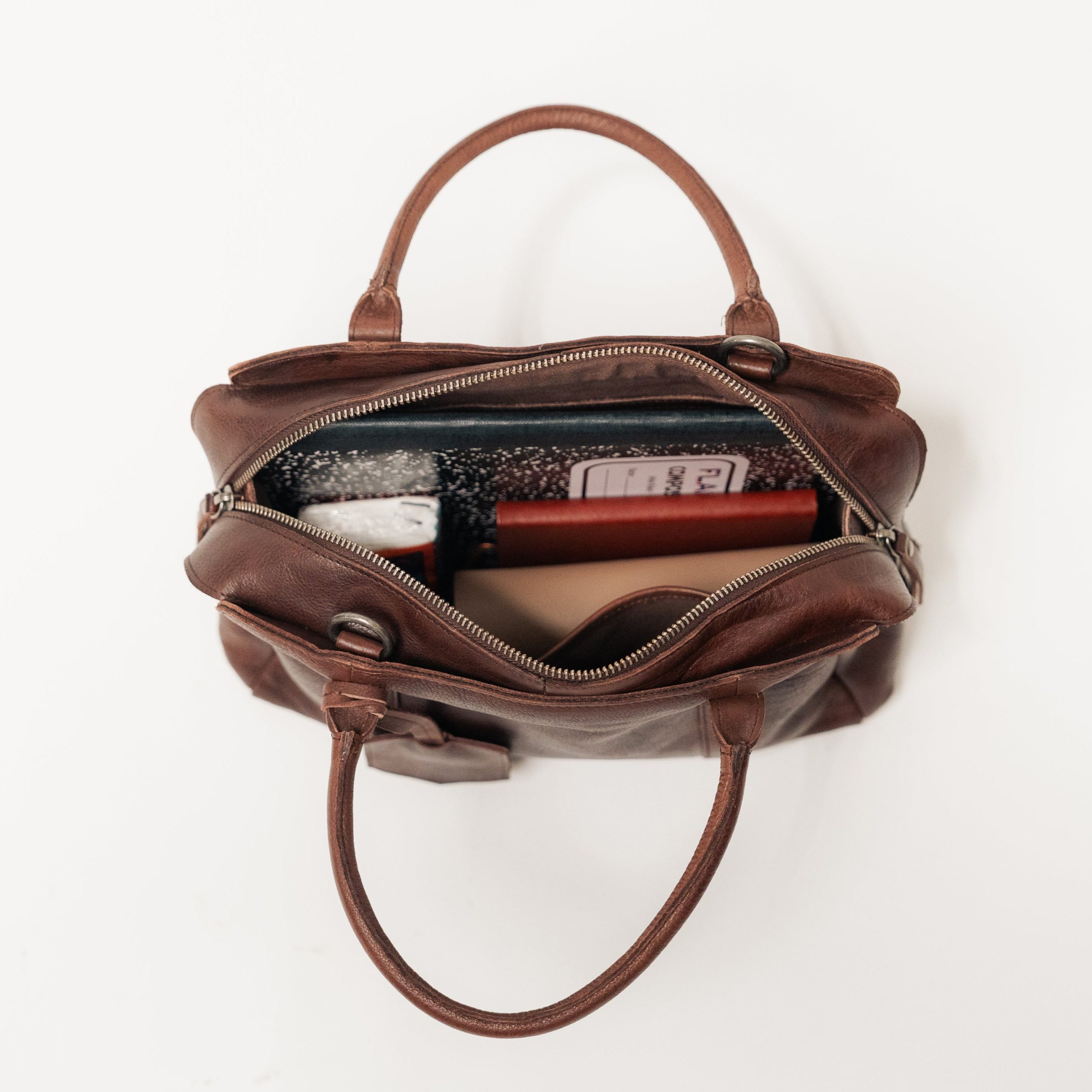 James Leather Crossbody Bag - Image 6