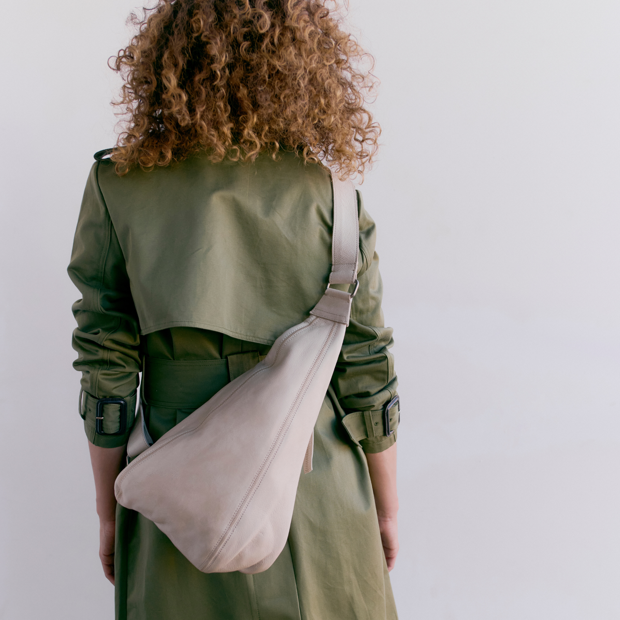 Hippie Leather Sling Bag - Image 13