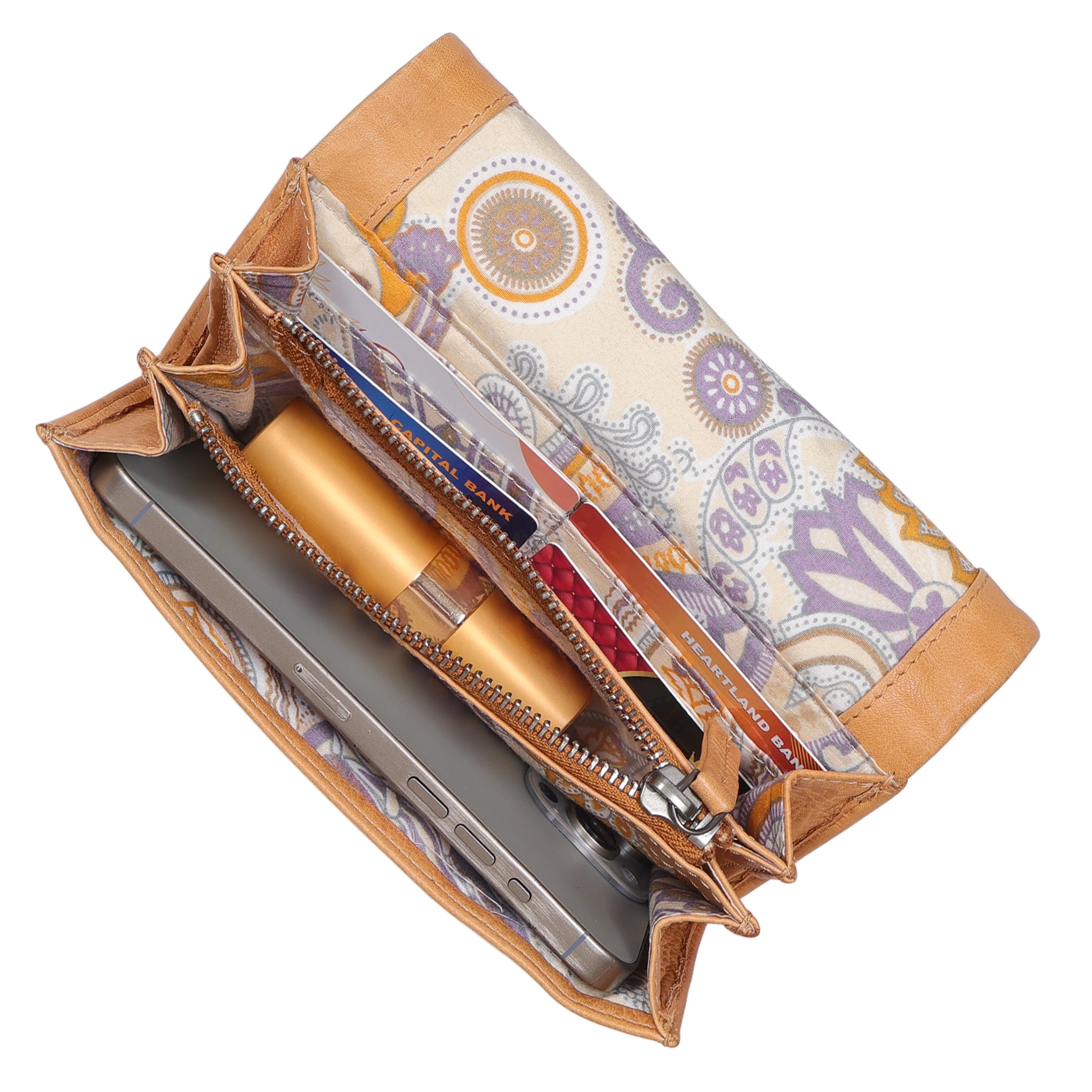 Eloise Heart Leather Wallet - Image 8